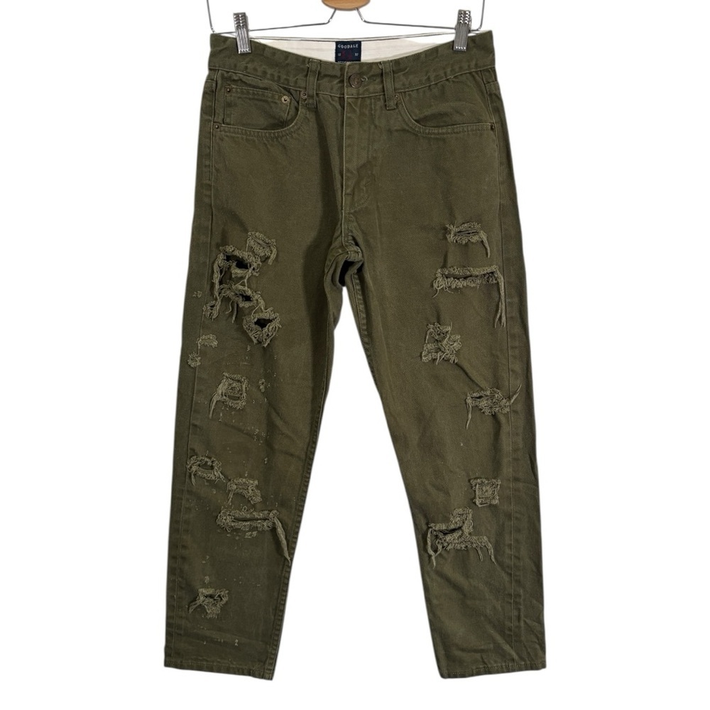 Goodale The Goodale Skinny Distressed Selvedge Denim Jeans Size 32